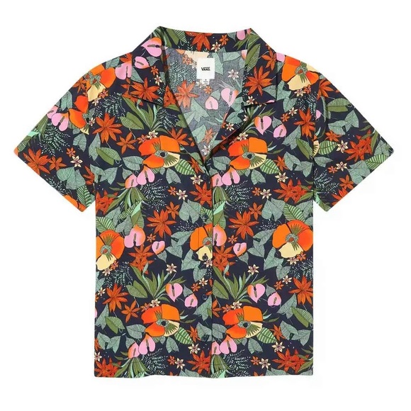 Vans Floral Short Sleeve Shirt - Multicolor - Picture 10 of 10